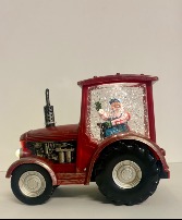 Snowglobe Red Tractor NFS-1250056000
