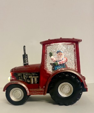 Snowglobe Red Tractor NFS-1250056000