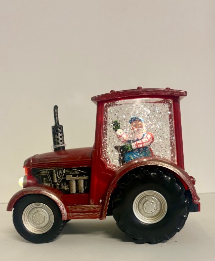 Snowglobe Red Tractor NFS-1250056000