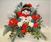 Snowman Arrangement (local delivery only)