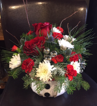 Snowman Basket Holiday