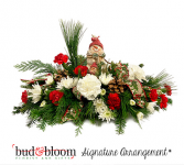 *SOLD OUT* Snowman Family Bud & Bloom Signature Arrangement