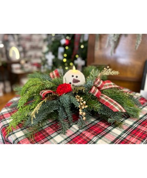 Snowman Merry & Bright Centerpiece 
