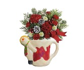 Snowman mugs (limited supply) Fresh Flowers