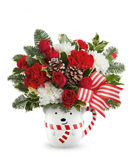 Snowman vase Fresh flowers cuts/ similar containers 