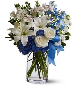 Hues of Blue Arrangement