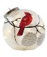 Snowy Cardinal Tabletop Ornament 