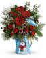 Snowy Daydreams Bouquet by Teleflora Christmas