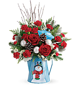 Snowy Daydreams Christmas Arrangement