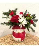 Snowy Delight Christmas Florals