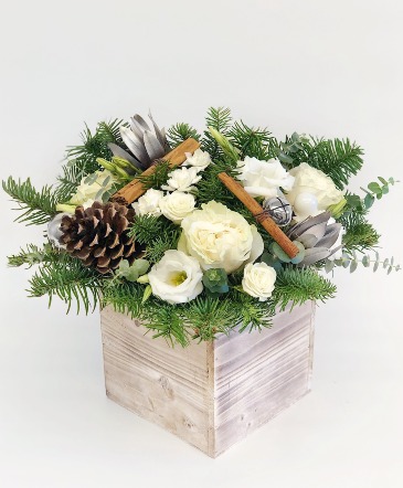 Snowy Forest Winter Bouquet in Whitesboro, NY | KOWALSKI FLOWERS INC.