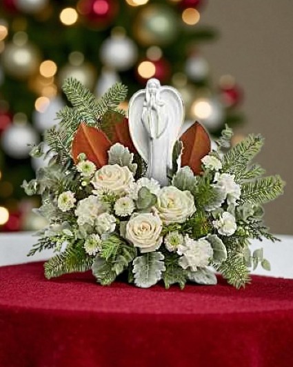 Snowy Grace Bouquet Christmas