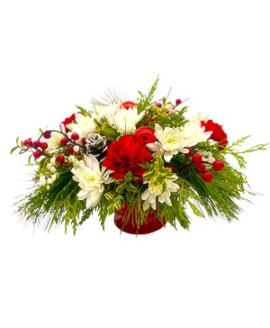 Snowy Pines Centerpeice Centerpeice