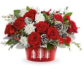 Snowy Pines Centerpiece 