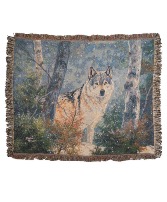 Snowy Silence Sympathy Throw