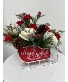 Snowy Sleigh Ride Bouquet Christmas Floral Bouquet