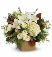 Snowy Woods Bouquet floral arrangement