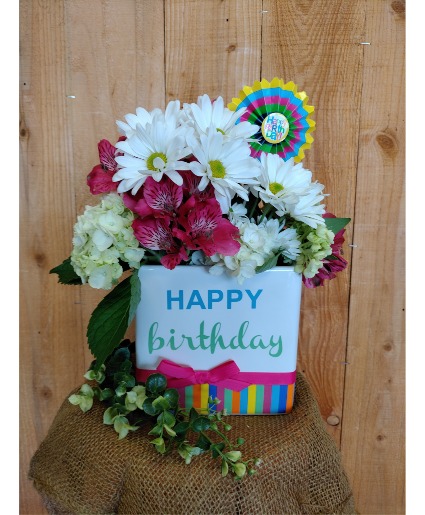 So... It's your BIRTHDAY, huh? Vase Arrangement 
