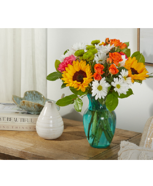 So Thankful Bouquet Vase Arrangement