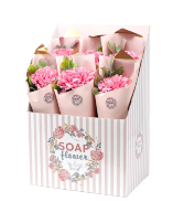  Soap Flower - Carnation Bouquet 