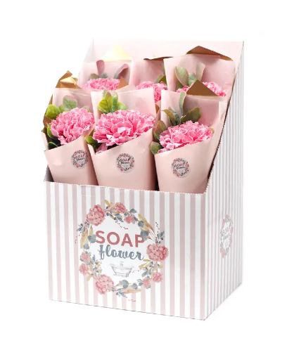  Soap Flower - Carnation Bouquet 