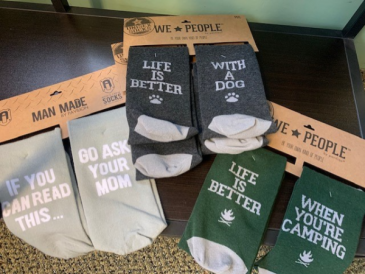 Socks for Dad  in Red Lake, ON | FOREVER GREEN GIFT BOUTIQUE