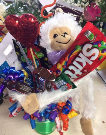 Soda Pop Fruit Candy Bouquet Gifts