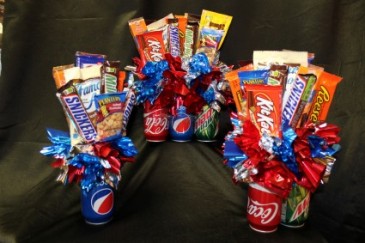 SODALICIOUS Soda & Junk Food Bouquet