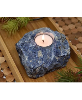 Sodalite Tealight Candle Holder 