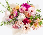 Soft and Delicate Delight Wrapped Bouquet