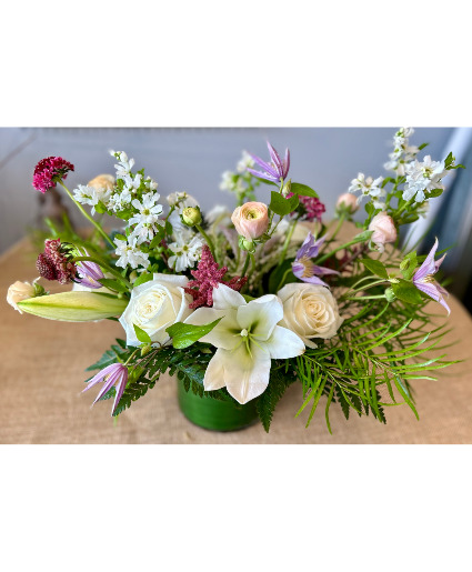 Soft and Natural Floral Arrangement