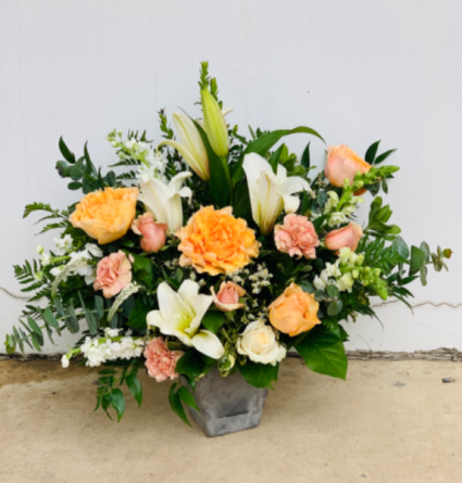 Soft and peachy