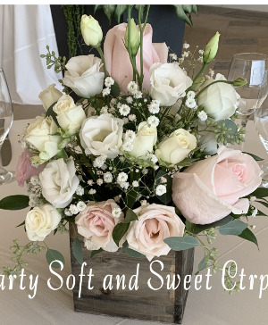 Soft and Sweet Centerpiece