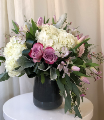 Soft and Sweet  Vase Arrangement  in Woodbridge, ON | PRIMAVERA FLOWERS & MORE