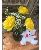 soft and Sweet vase with add on