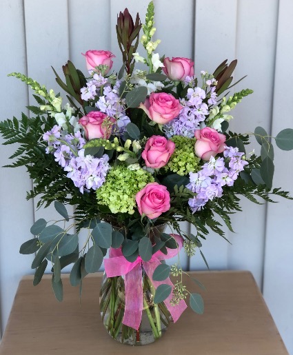 Soft and Sweet Vased Arrangement