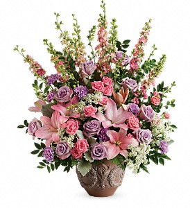 Soft Blush Bouquet Funeral Sympathy