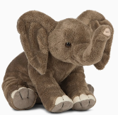 Soft Floppy Elephant Baby Keepsake