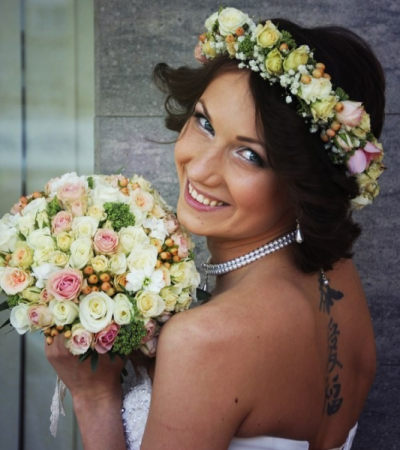 Soft Hue Bridal Bouquet