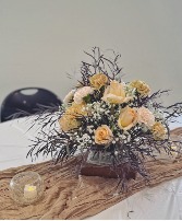 Soft Peach Arrangement Designer's Choice