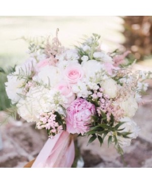 soft pink bouquet 