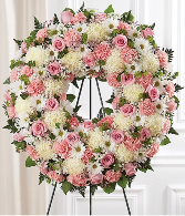Soft Pink Wreath 