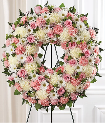 Soft Pink Wreath
