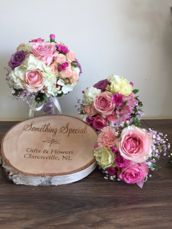 Soft pinks Wedding bouquets