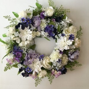 Soft Purple Wreath  