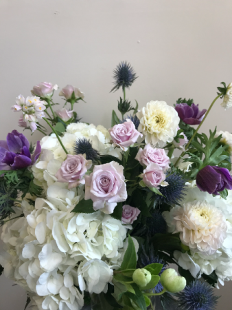 Soft Sorrow Vase Arrangement in Northport, NY | Hengstenberg's Florist