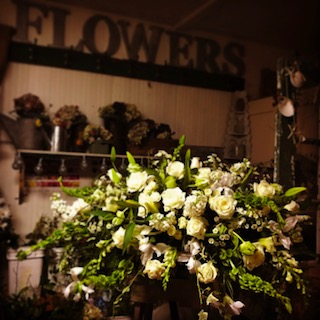 Soft Sympathy Casket Spray  in Bay Saint Louis, MS | The French Potager