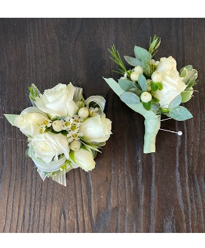 Soft White & Sage Set  