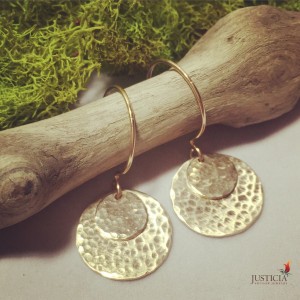 Solar Eclipse Earrings  By Justicia