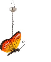 Solar Powered Glass Butterfly Gift Item